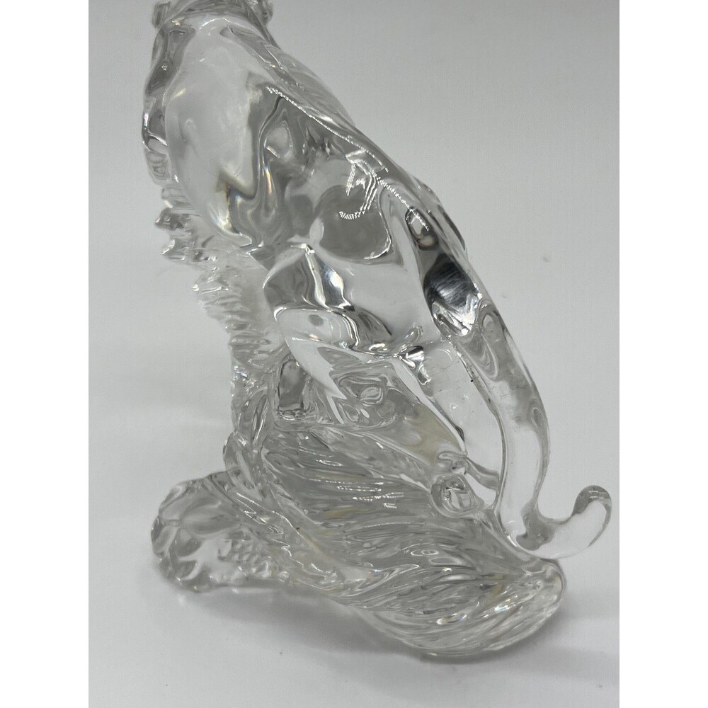 Wonders Of The Wild Crystal Panther Figurine 24% Lead Clear Germany Cat Decor - Picture 6 of 9